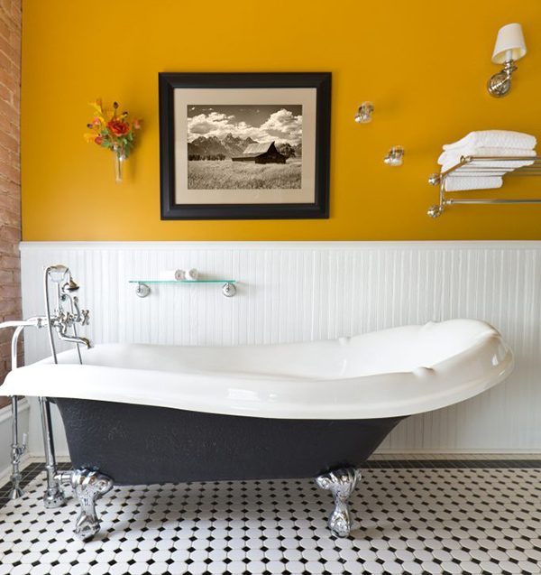 10x kleurrijke badkamers | Bad &